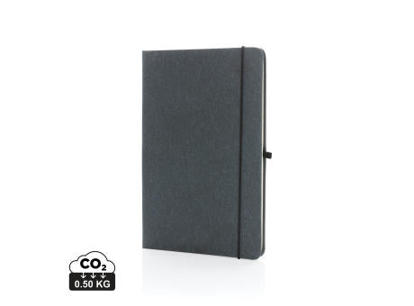A5 Hardcover Notizbuch aus GRS recyceltem PU