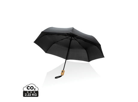 21" Impact AWARE™ RPET 190T Bambus-Schirm autom. open/close
