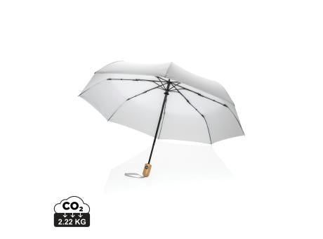 21" Impact AWARE™ RPET 190T Bambus-Schirm autom. open/close