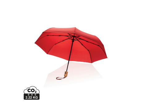 21" Impact AWARE™ RPET 190T Bambus-Schirm autom. open/close