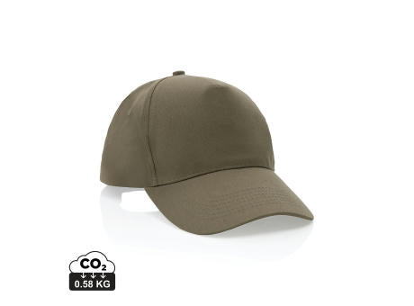 Impact 5 Panel Kappe aus 190gr rCotton mit AWARE™ Tracer