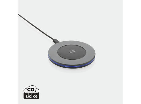 Terra 10W Wireless Charger aus RCS recyceltem Aluminium