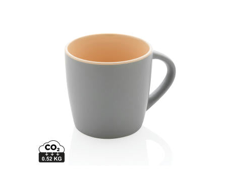 Keramiktasse innen coloriert, 300ml
