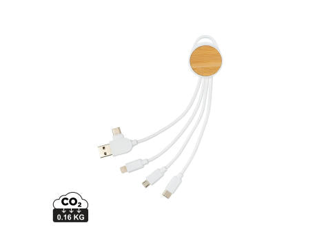 rundes Ontario 6-in-1 Kabel aus RCS recyceltem Kunststoff