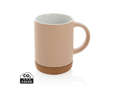 Keramikbecher mit Korkboden, 280ml