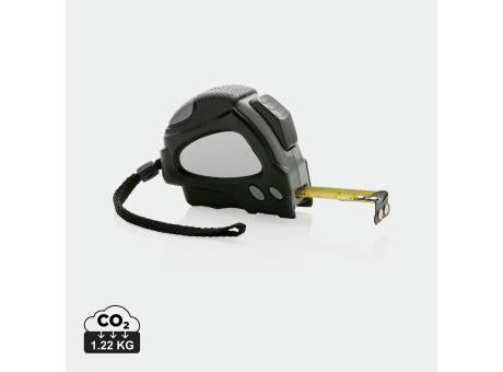 Auto-Stop-Maßband aus recyceltem Kunststoff, 5m/19mm