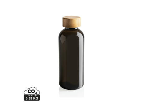 RCS rPET Flasche mit Bambus-Deckel