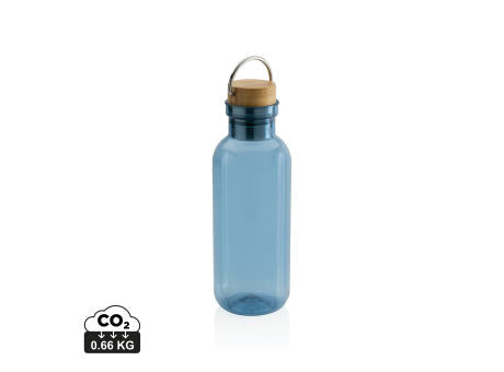 RCS rPET Flasche with Bambusdeckel und Griff