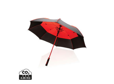 27" Impact AWARE™ RPET 190T Auto-Open Stormproof-Schirm