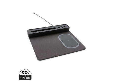 Air Mousepad mit 5W Wireless Charger und USB