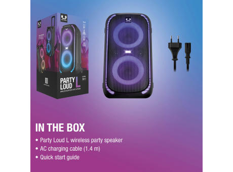Fresh 'n Rebel Party Loud L Kabelloser Lautsprecher 640W