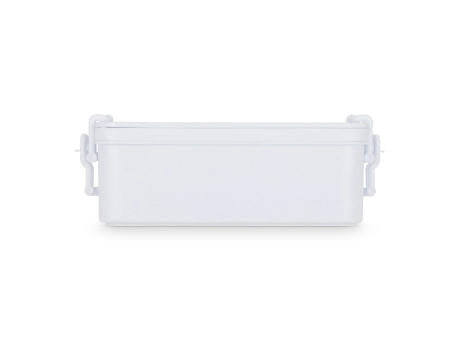 Doppelte Lunchbox mit Besteck