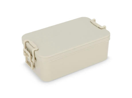 Doppelte Lunchbox mit Besteck