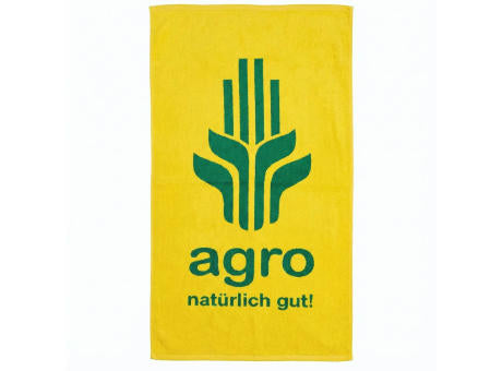 Gästetuch, Einfärbung nach Pantone, inkl. Jacquard-Einwebung
