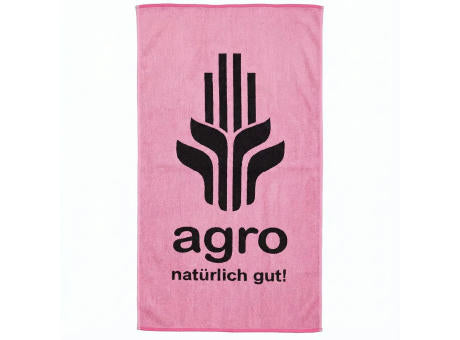 Gästetuch, Einfärbung nach Pantone, inkl. Jacquard-Einwebung