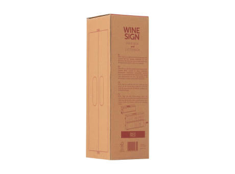 Rackpack Wine Sign