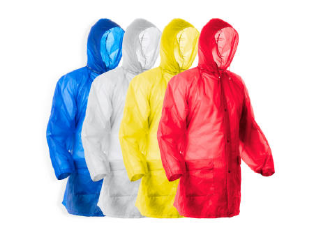 REGENMANTEL BAIKAL S/EINHEITSGRÖSSE WHITE