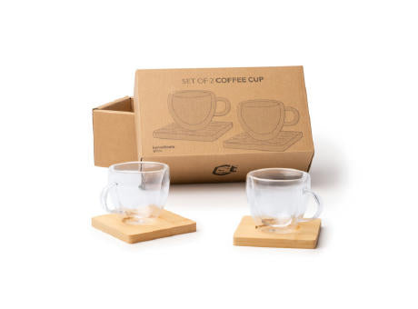 MUG SET ROBUS TRANSPARENT