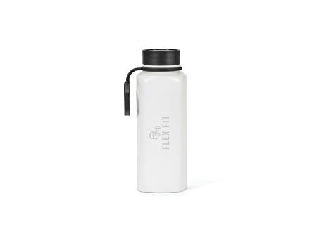 Ural Trinkflasche recy.Edelstahl, 820 ml. 360° Push-Verschluss