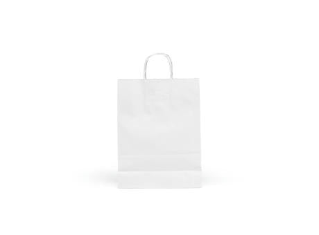 Etna M weiße FSC®-Kraftpapiertasche. 90g/m². Hergestellt in Portugal