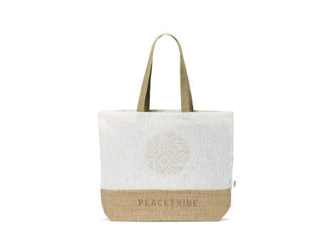 Mauna Kea Einkaufstasche recy.Baumwolle (220 g/m²) und Jute (275 g/m²)