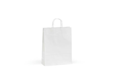 Etna M weiße FSC®-Kraftpapiertasche. 90g/m². Hergestellt in Portugal
