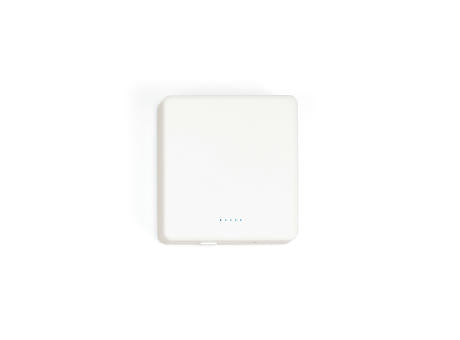 Mendel Powerbank aus rABS mit 5000 mAh. Magnetisches Laden