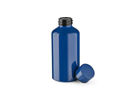 Yukon Trinkflasche rAluminium, 550 ml. Einwandig und Auslaufsicher
