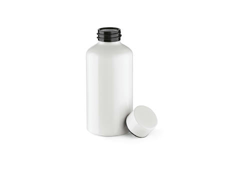 Yukon Trinkflasche rAluminium, 550 ml. Einwandig und Auslaufsicher
