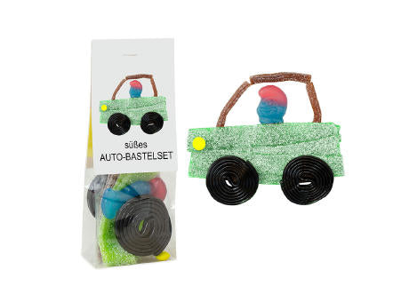 Naschbeutel Auto Bastelset