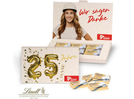 Präsentbox "Business" mit Lindt Schokotäfelchen