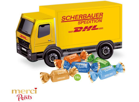 3D Präsent "LKW" mit Merci Petits