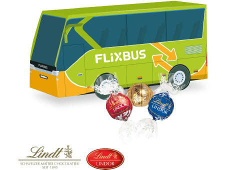 3D Präsent "Bus" mit Lindt Lindor Pralinés