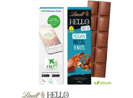 Schokoladentafel Lindt HELLO, vegan