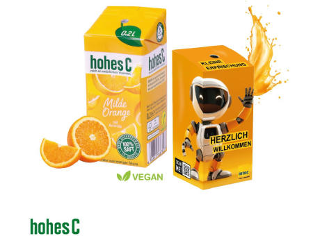Werbegetränk "hohes C"