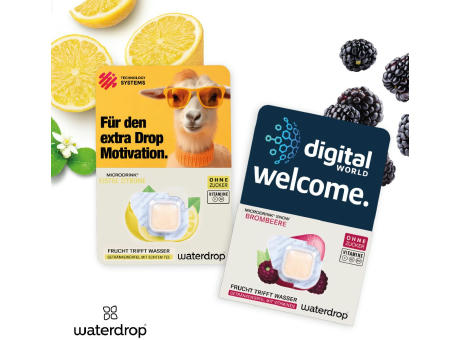 Werbekarte waterdrop®