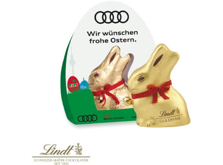 Lindt Goldhase im Werbeaufsteller, 50 g
