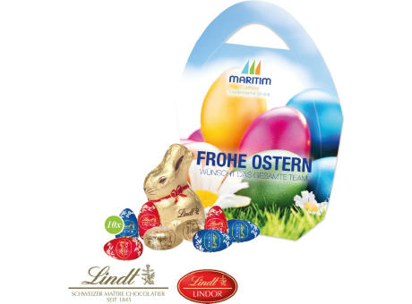 Premium Osterei mit Schokoladenmischung von Lindt