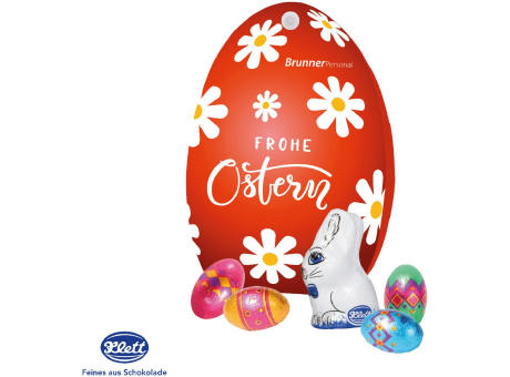 Werbe-Osterei mit Schokoladenmischung von Klett