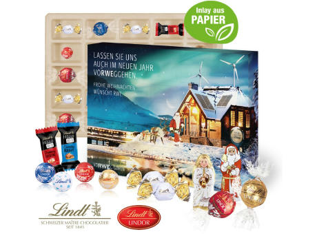 Adventskalender Lindt "Premium Selection", Inlay aus Papier