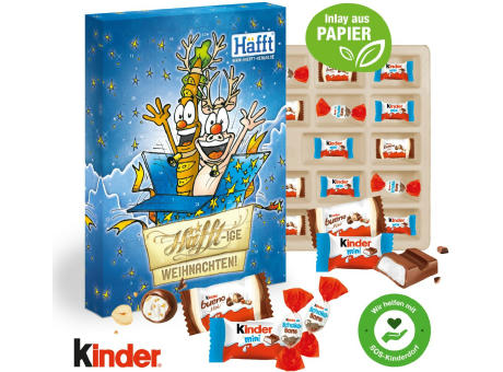 Adventskalender kinder® „Happy Moments“, Inlay aus Papier