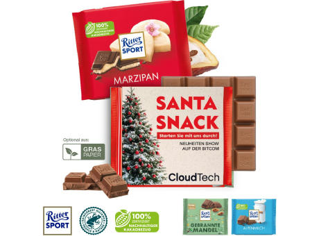 Ritter SPORT mit Werbebanderole