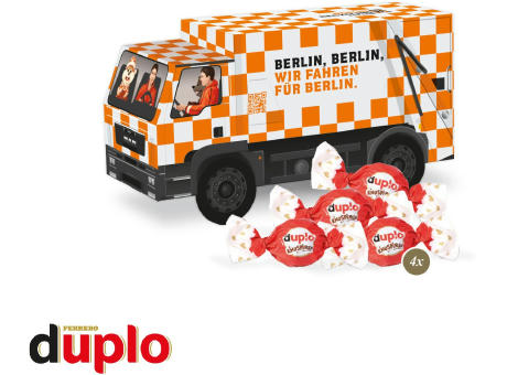3D Präsent "LKW" mit duplo Knusperlen