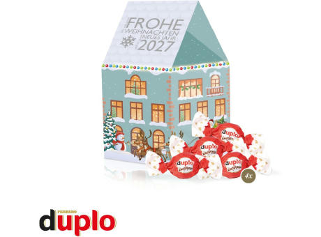 3D Präsent "Haus" mit duplo Knusperlen