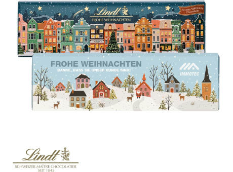 Lindt Schokoladentafel "Frohe Weihnachten", 300 g