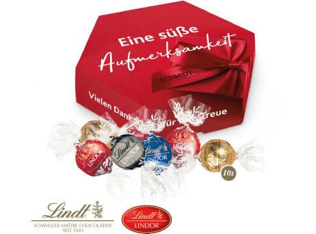 Süße Präsentbox "Maxi" mit Lindor Pralinés