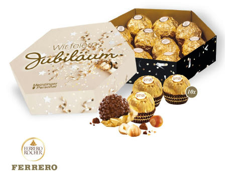 Süße Präsentbox "Maxi" mit Ferrero Rocher
