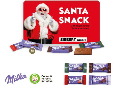 Milka Schokotäfelchen in Präsentbox
