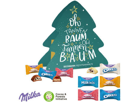 Weihnachtsbaum Milka „Favourites“