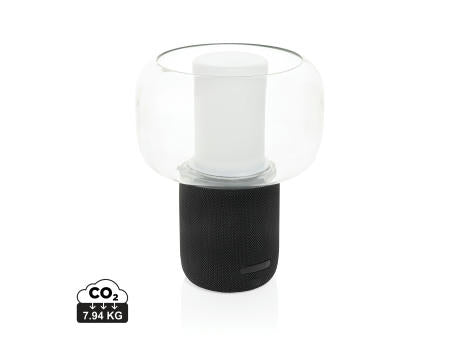 Lux 10W Lautsprecherlampe aus RCS recyceltem Kunststoff